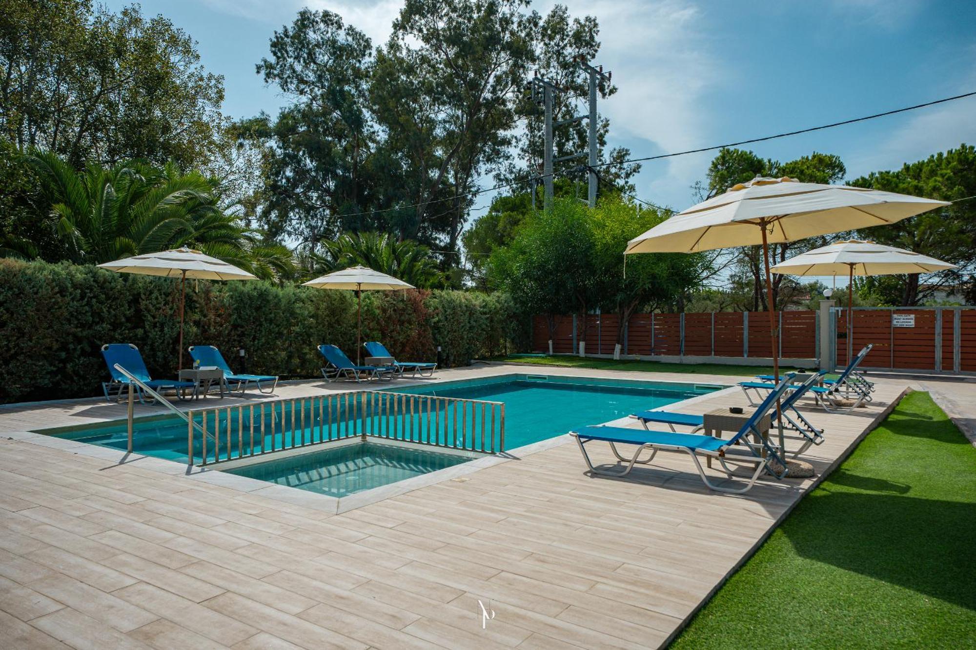 Nancy'S Budget Villa With Pool & Jacuzzi By "Elite" Λαγανάς Εξωτερικό φωτογραφία