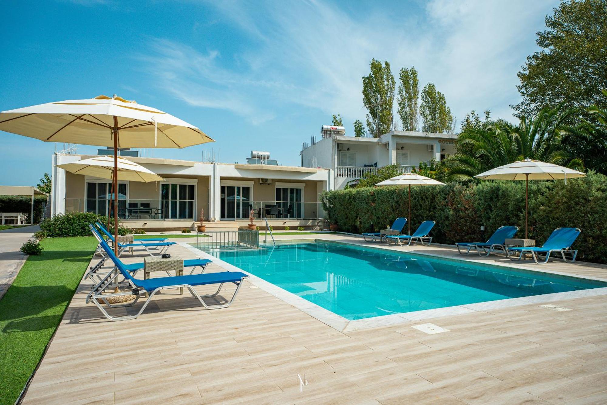 Nancy'S Budget Villa With Pool & Jacuzzi By "Elite" Λαγανάς Εξωτερικό φωτογραφία